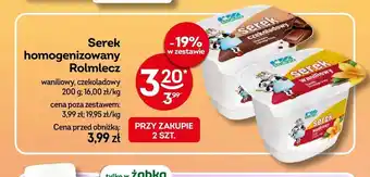 Żabka Serek homogenizowany Rolmlecz waniliowy oferta