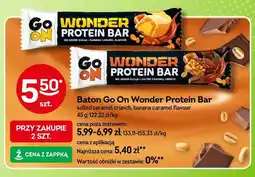 Żabka Baton proteinowy Go On Wonder Protein Bar salted caramel crunch oferta