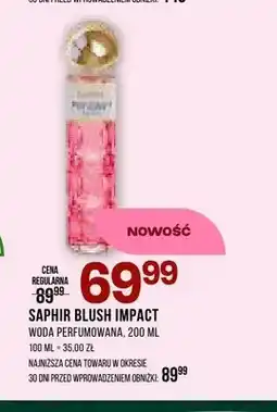 Drogerie Natura Woda perfumowana Saphir Blush Impact oferta