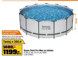 OBI Basen na stelażu Bestway Steel Pro Max oferta