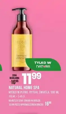 Drogerie Natura Mydło w płynie Natural Home Spa Rytuał Światła oferta