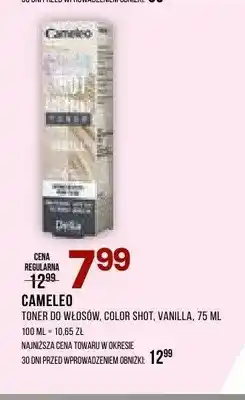 Drogerie Natura Toner do włosów Cameleo Color Shot Vanilla oferta