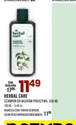 Drogerie Natura Szampon do włosów Herbal Care pokrzywa oferta