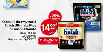 Żabka Kapsułki do zmywarki Finish Ultimate Plus oferta