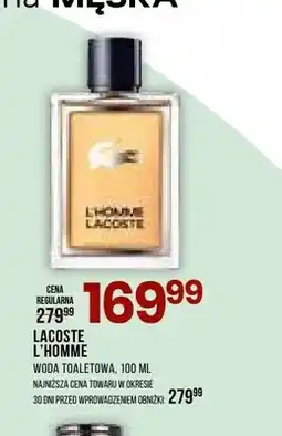 Drogerie Natura Woda toaletowa Lacoste L'Homme oferta
