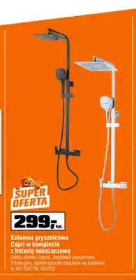 OBI Kolumna prysznicowa Capri w komplecie z baterią mieszaczową chrom oferta