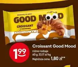 Żabka Croissant z nadzieniem krówkowym Good Mood oferta