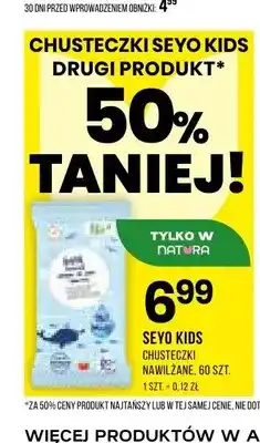 Drogerie Natura Chusteczki nawilżane Seyo Kids oferta