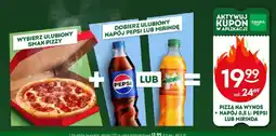 Żabka Zestaw Pizza na wynos i napój Pepsi lub Mirinda oferta