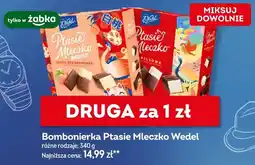 Żabka Bombonierka Ptasie Mleczko E.Wedel Biała Brzoskwinia oferta