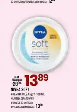 Drogerie Natura Krem nawilżający Nivea Soft oferta