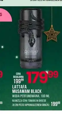 Drogerie Natura Woda perfumowana Lattafa Musamam Black oferta