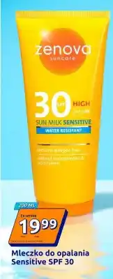 Action Mleczko do opalania Zenova Sensitive SPF 30 oferta