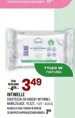 Drogerie Natura Chusteczki do higieny intymnej Intimelle oferta