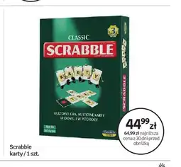 Empik Gra karciana Scrabble oferta