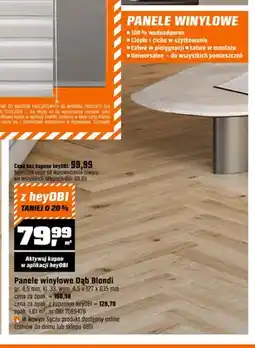OBI Panele winylowe Dąb Blondi oferta