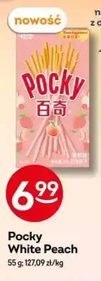 Żabka Paluszki Pocky White Peach oferta