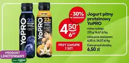 Żabka Jogurt pitny proteinowy YoPRO smak jagodowy oferta