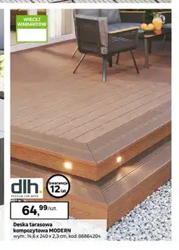 Leroy Merlin Deska tarasowa kompozytowa MODERN DLH oferta