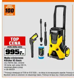 OBI Myjka ciśnieniowa Kärcher K5 Basic oferta