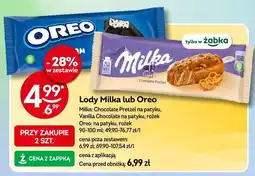 Żabka Lody Milka Chocolate Pretzel na patyku oferta
