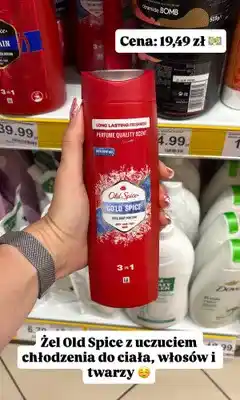 Dino Żel pod prysznic 3w1 Old Spice Cold Spice oferta