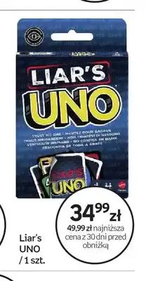 Empik Gra karciana Liar's UNO oferta