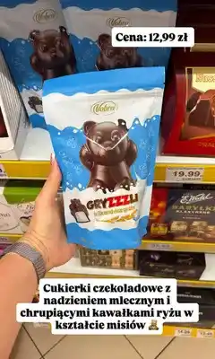 Dino Cukierki czekoladowe Vobro Gryzzzli oferta