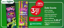 Żabka Żelki Glow Belts Zozole oferta