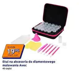 Action Etui na akcesoria do diamentowego malowania Avec 40 części oferta