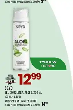 Drogerie Natura Żel do golenia Seyo Aloes oferta