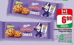Dino Ciastka z czekoladą Pieguski Milka oferta