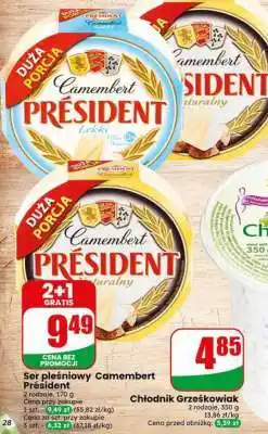 Dino Ser pleśniowy camembert Président oferta
