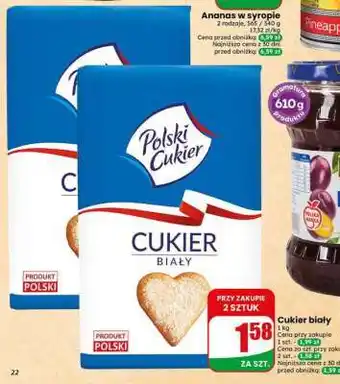 Dino Cukier biały oferta