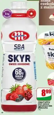 Dino Jogurt pitny skyr owoce ogrodowe SBA Mlekovita oferta