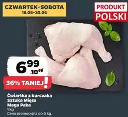 Netto Ćwiartka z kurczaka Sztuka Mięsa Mega Paka oferta