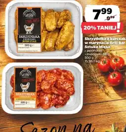 Netto Skrzydełka z kurczaka w marynacie Grill Bar Sztuka Mięsa oferta