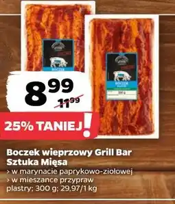 Netto Boczek wieprzowy Grill Bar Sztuka Mięsa oferta