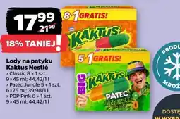 Netto Lody na patyku Kaktus Nestlé oferta
