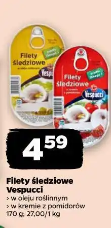 Netto Filety śledziowe Vespucci oferta