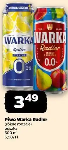 Netto Piwo Warka Radler oferta