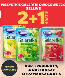 Netto Wszystkie galaretki owocowe Gellwe oferta