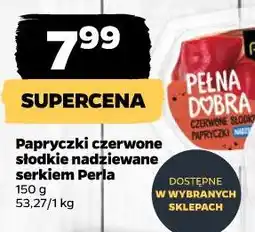 Netto Papryczki czerwone słodkie nadziewane serkiem Perla oferta
