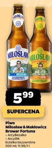 Netto Piwo Miłosław & Makłowicz Browar Fortuna oferta