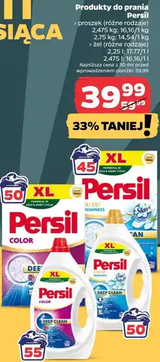 Netto Produkty do prania Persil oferta