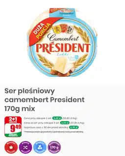Dino Ser pleśniowy camembert President 170g mix oferta