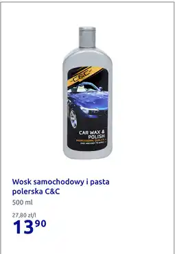 Action Wosk samochodowy i pasta polerska C&C oferta