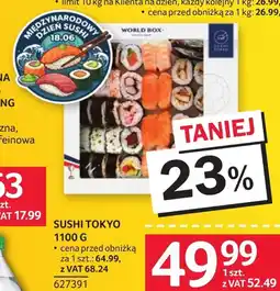 Selgros Sushi Sushi Tokyo oferta