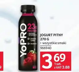 Selgros Jogurt pitny Yopro oferta