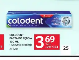 Selgros Pasta do zębów Colodent oferta